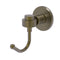 Allied Brass Continental Collection Robe Hook with Groovy Accents 2020G-ABR