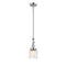 Innovations Lighting Small Bell 1 Light Mini Pendant part of the Franklin Restoration Collection 206-PC-G513