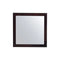 Laviva Nova 28" Framed Square Brown Mirror 31321529-MR-B