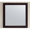 Laviva Nova 28" Framed Square Espresso Mirror 31321529-MR-E