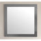 Laviva Nova 28" Framed Square Gray Mirror 31321529-MR-G