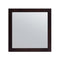 Laviva Sterling 30" Framed Square Espresso Mirror 313FF-3030E
