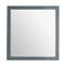 Laviva Sterling 30" Framed Square Grey Mirror 313FF-3030G