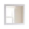Laviva Sterling 30" Framed Square White Mirror 313FF-3030W