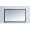 Laviva Sterling 48" Framed Rectangular Maple Gray Mirror 313FF-4830MG