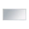 Laviva Sterling 60" Framed Rectangular Soft White Mirror 313FF-6030SW
