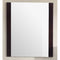 Laviva Rushmore 24" Rectangular Brown Mirror 313YG409-MR-B