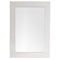 James Martin Weston 29" Rectangular Mirror Bright White 148-M29-BW