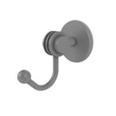 Allied Brass Satellite Orbit Two Collection Robe Hook with Dotted Accents 7220D-GYM