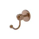 Allied Brass Satellite Orbit Two Collection Robe Hook with Twisted Accents 7220T-BBR