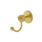 Allied Brass Satellite Orbit Two Collection Robe Hook with Twisted Accents 7220T-PB