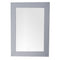 James Martin Weston 29" Rectangular Mirror Silver Gray 148-M29-SL