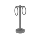 Allied Brass Vanity Top 2 Towel Ring Guest Towel Holder with Twisted Accents 953T-GYM