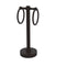 Allied Brass Vanity Top 2 Towel Ring Guest Towel Holder with Twisted Accents 953T-ORB