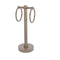 Allied Brass Vanity Top 2 Towel Ring Guest Towel Holder with Twisted Accents 953T-PEW