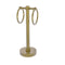 Allied Brass Vanity Top 2 Towel Ring Guest Towel Holder with Twisted Accents 953T-UNL