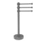 Allied Brass Vanity Top 3 Swing Arm Guest Towel Holder with Groovy Accents 973G-GYM