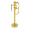 Allied Brass Vanity Top 3 Towel Ring Guest Towel Holder with Dotted Accents 983D-PB