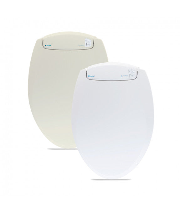 Brondell LumaWarm Heated Elongated White Nightlight Toilet Seat