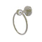 Allied Brass Clearview Collection Towel Ring with Groovy Accents CV-16G-PNI