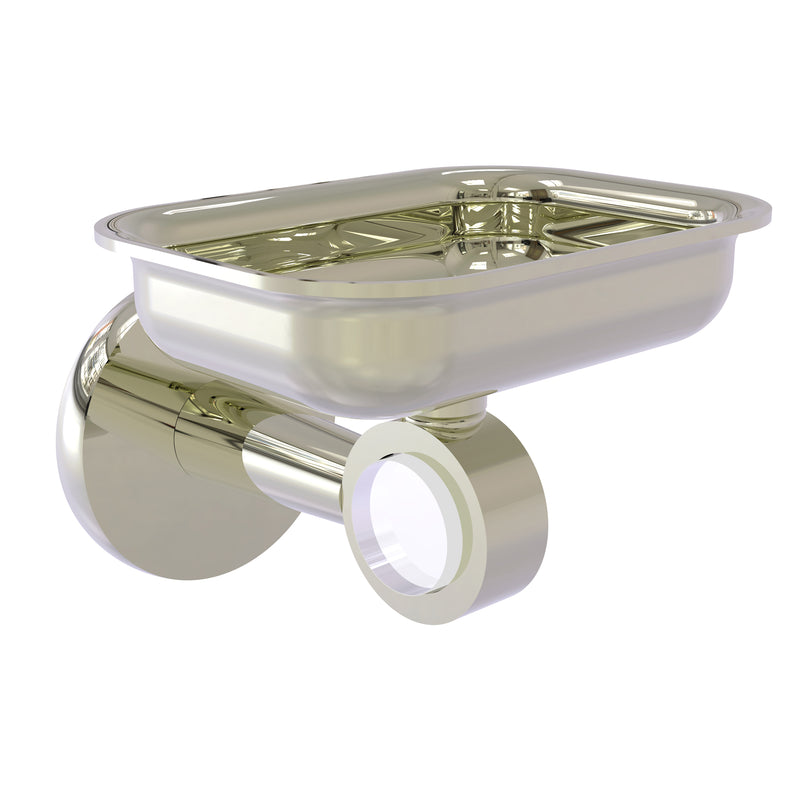 Allied Brass Clearview Collection Wall Mounted Soap Dish Holder CV-32-PNI