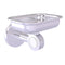 Allied Brass Clearview Collection Wall Mounted Soap Dish Holder with Dotted Accents CV-32D-SCH