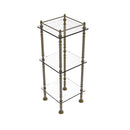 Allied Brass Three Tier Etagere with 14 Inch x 14 Inch Shelves ET-14X143TGL-ABR