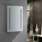 Fresca Tiempo 24" Wide x 36" Tall Bathroom Medicine Cabinet with LED Lighting and Defogger FMC012436-L