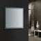 Fresca Angelo 30" Wide x 30" Tall Bathroom Mirror with  Halo Style LED Lighting and Defogger FMR013030