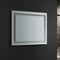 Fresca Santo 36" Wide x 30" Tall Bathroom Mirror with  LED Lighting and Defogger FMR023630