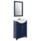 Fresca Hartford 24" Royal Blue Traditional Bathroom Vanity FVN2302RBL-CMB