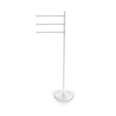 Allied Brass 49 Inch Towel Stand with 3 Pivoting Arms GLT-3-WHM