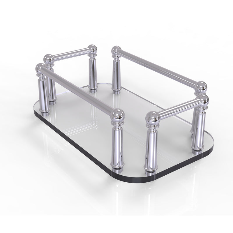 Allied Brass Vanity Top Glass Guest Towel Tray GT-5-PC