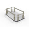 Allied Brass Vanity Top Glass Guest Towel Tray GT-6-PNI