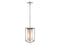Avenue Lighting Soho Collection Wall Sconce Polished Nickel Silver Finish With Moon Rock Gem Nuggets  HF9001-SLV