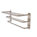 Allied Brass Three Tier Hotel Style Towel Shelf with Drying Rack HTL-3-PEW