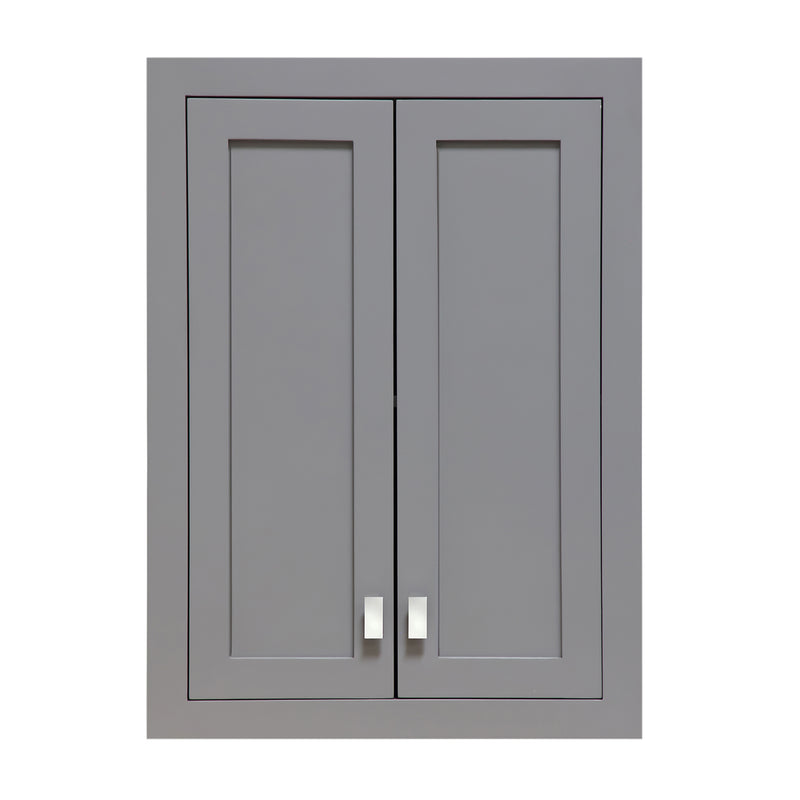 Water Creation Madison Collection Wall Cabinet in Cashmere Gray MADISON-TT-G