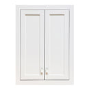 Water Creation Madison Collection Wall Cabinet in White MADISON-TT-W