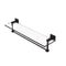 Allied Brass Montero Collection 22 Inch Glass Vanity Shelf with Integrated Towel Bar MT-1-22TB-ORB