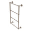 Allied Brass Prestige Skyline Collection 4 Tier 36 Inch Ladder Towel Bar with Twisted Detail P1000-28T-36-PEW