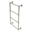 Allied Brass Prestige Skyline Collection 4 Tier 36 Inch Ladder Towel Bar with Twisted Detail P1000-28T-36-PNI