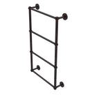 Allied Brass Prestige Skyline Collection 4 Tier 36 Inch Ladder Towel Bar with Twisted Detail P1000-28T-36-VB