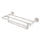 Allied Brass Pipeline Collection 18 Inch Wall Mounted Towel Shelf with Towel Bar P-240-18-TSTB-SN