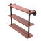 Allied Brass Pipeline Collection 22 Inch Ironwood Triple Shelf P-490-22-TWS-ORB