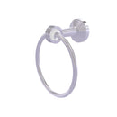 Allied Brass Pacific Beach Collection Towel Ring with Dotted Accents PB-16D-SCH