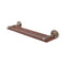 Allied Brass Que New Collection 22 Inch Solid IPE Ironwood Shelf with Gallery Rail QN-1-22-GAL-IRW-PEW