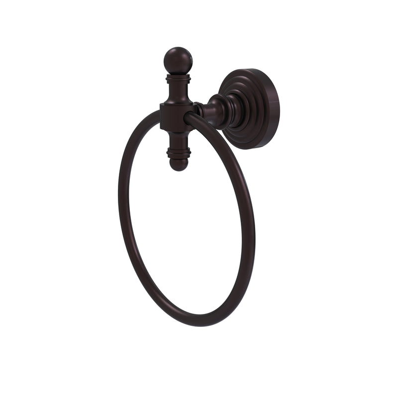 Allied Brass Retro Wave Collection Towel Ring RW-16-ABZ