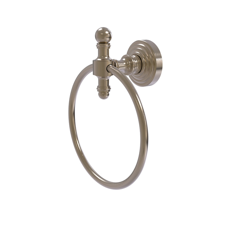 Allied Brass Retro Wave Collection Towel Ring RW-16-PEW