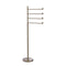 Allied Brass Southbeach Collection Free Standing 4 Pivoting Swing Arm Towel Stand SB-84-PEW