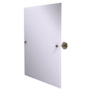 Allied Brass Sag Harbor Collection Frameless Rectangular Tilt Mirror with Beveled Edge SG-92-ABR